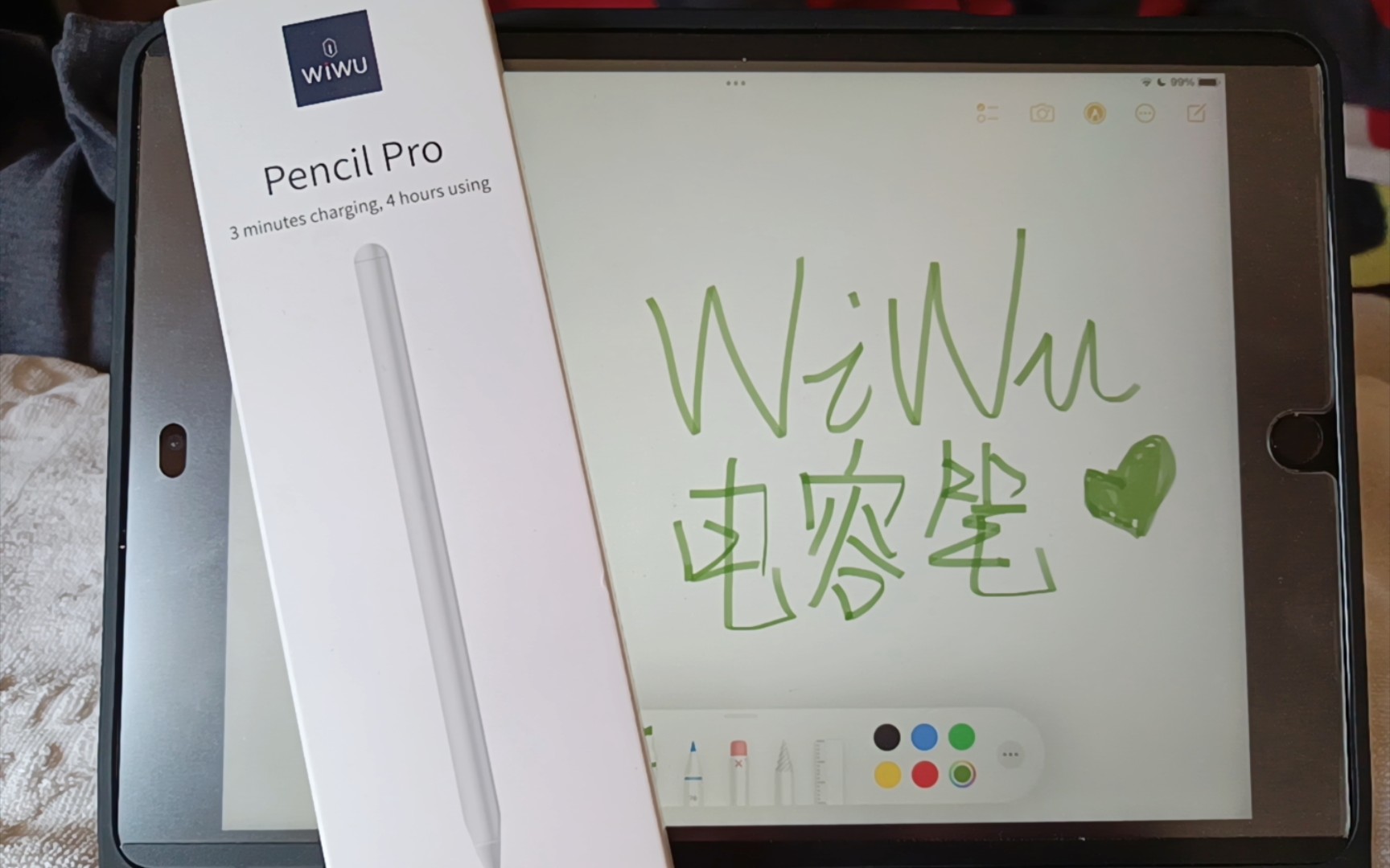 ipad配件测评:wiwu电容笔和pencil相比哪个更香?哔哩哔哩bilibili