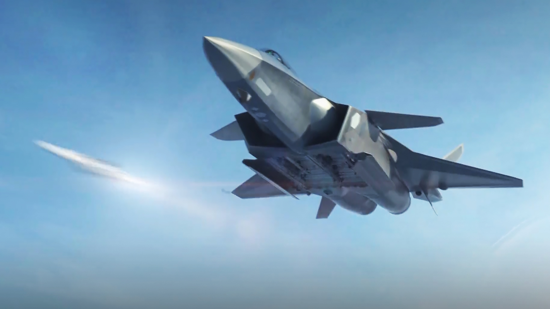 中国空军首次公开歼-20发射导弹画面!透露出了哪些信息?