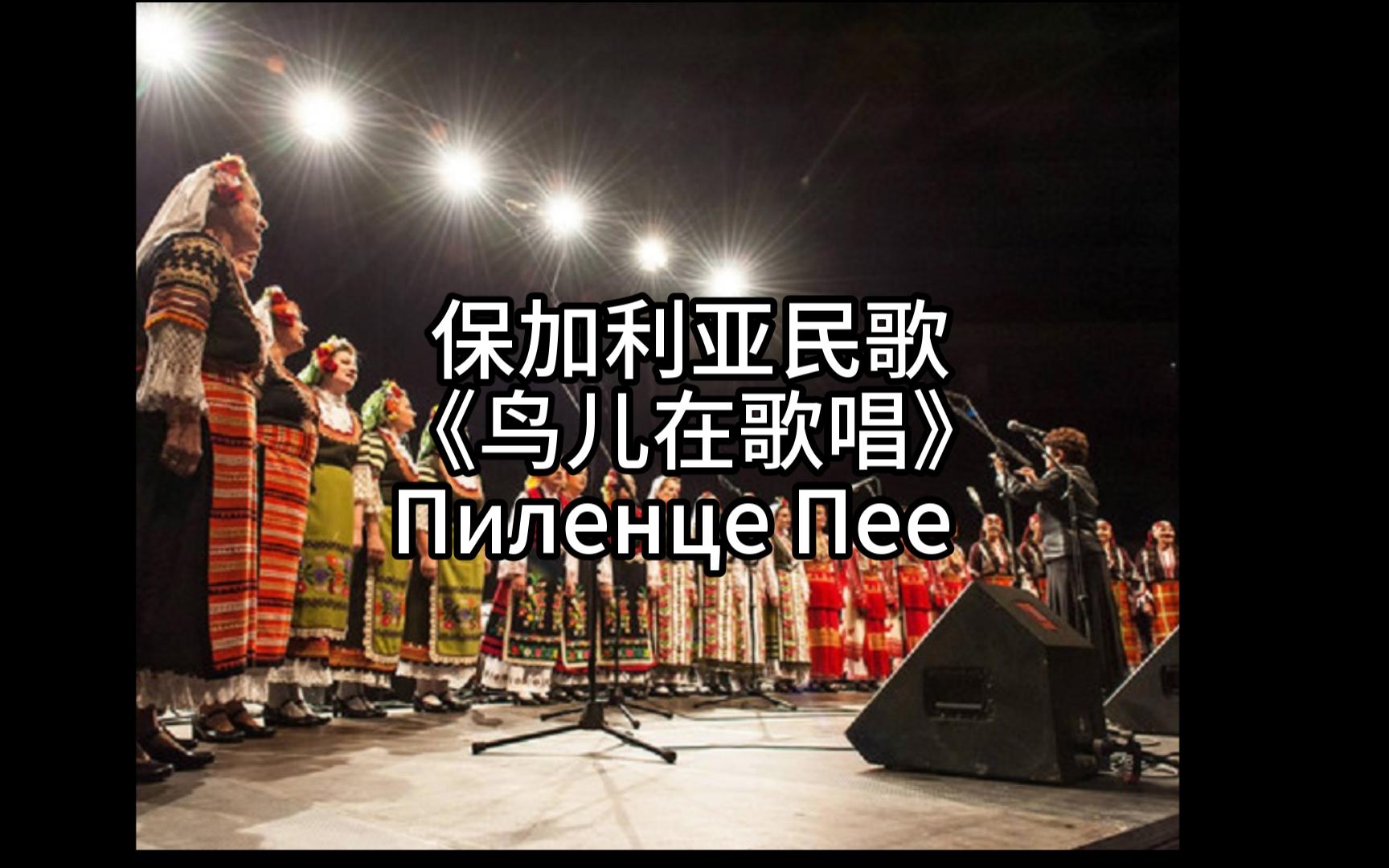 保加利亚民歌 《鸟儿在歌唱》 高中音乐鉴赏 Pilentze Pee Pilence Pee 𐟐𘐻𐵐𝑆𐵠𐟐𕐵哔哩哔哩bilibili