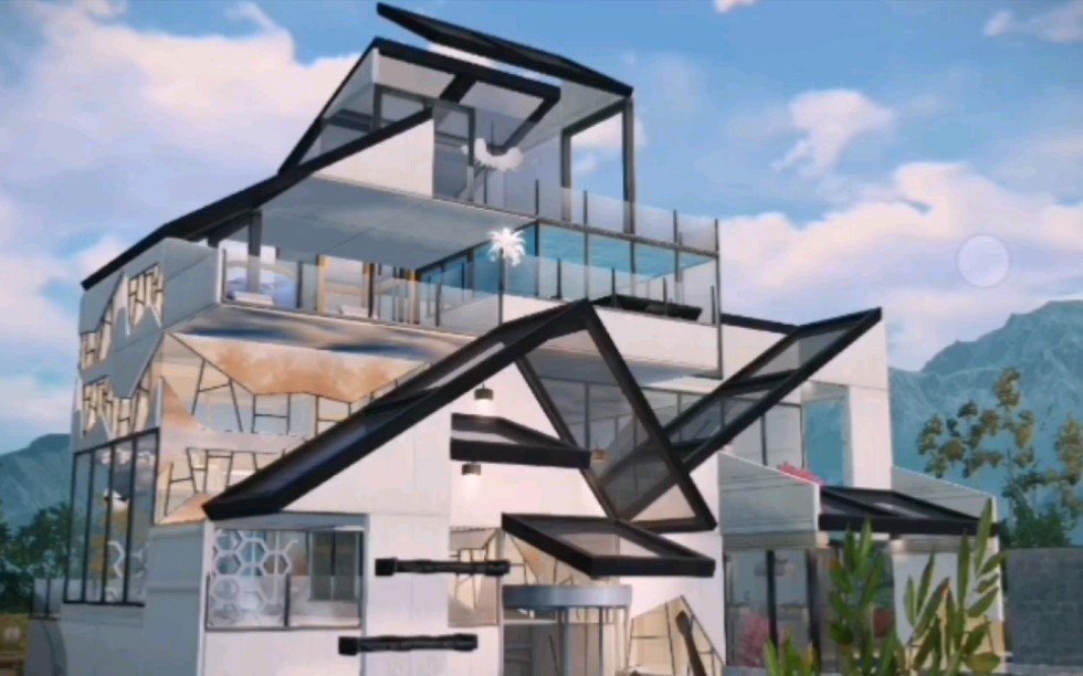 【明日之后单人建筑】天空花房