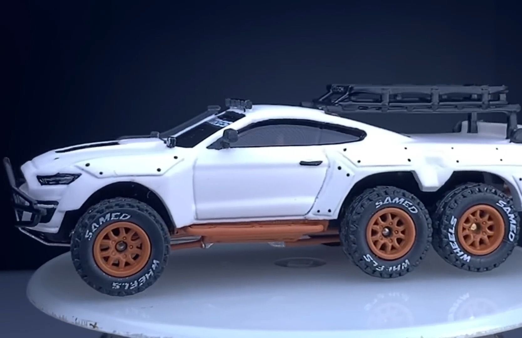 福特野马谢尔比 gt500 6x6 风火轮定制