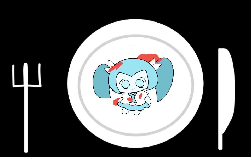 苦巧克力装饰,但是miku