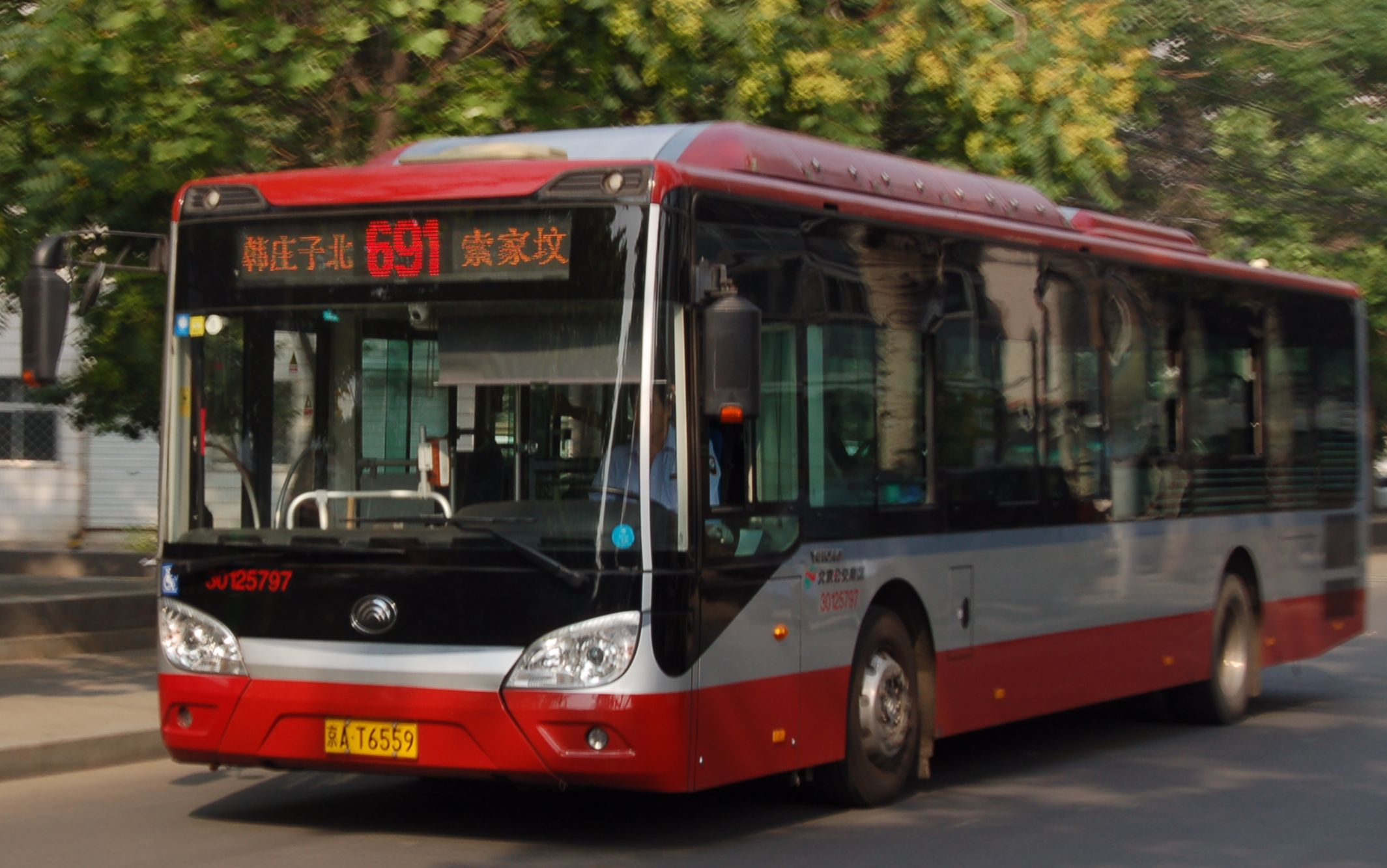 帝都风景北京公交povpart101691路全程pov韩庄子北索家坟