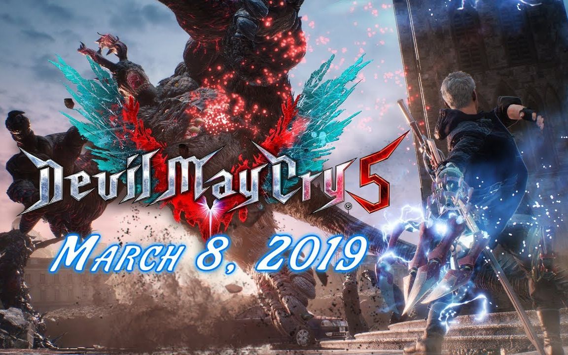 [鬼泣5]devil may cry5 科隆游戏展实机演示 五月哭