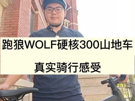 WOLF跑狼硬核300山地车真实骑行感受哔哩哔哩bilibili