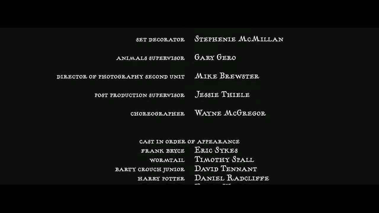 哈利波特与火焰杯cast表