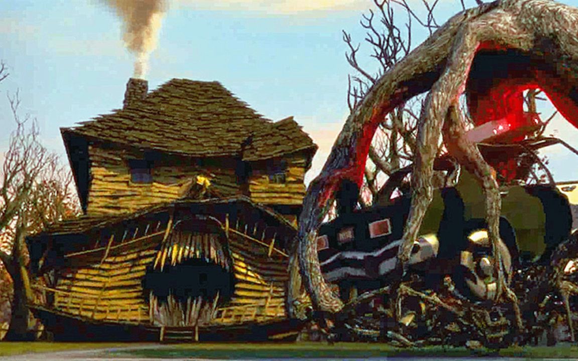 《怪兽屋》小镇上有一所奇怪的房子,只要有人靠近它,便会被吃掉