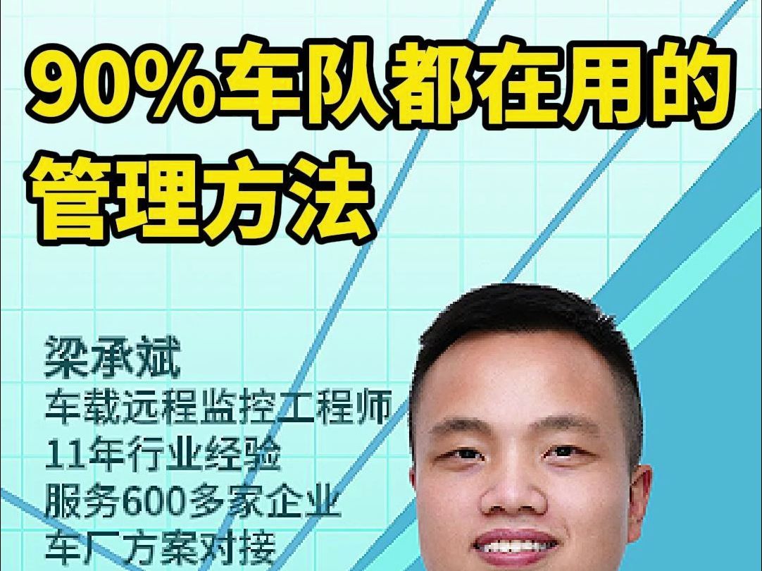 90%车队都在用的管理方法,你也试一下吧! #gps定位 #行车记录仪 #高清监控 #智能驾驶 #车载监控哔哩哔哩bilibili