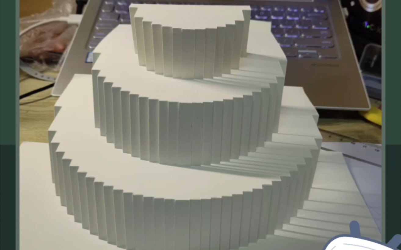 立体书蛋糕模型