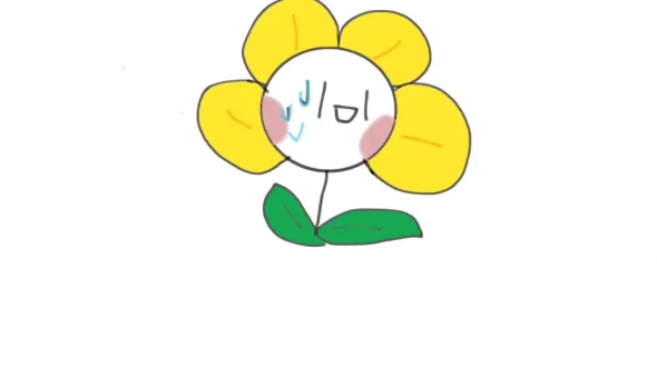 传说之下小花旋转一分钟