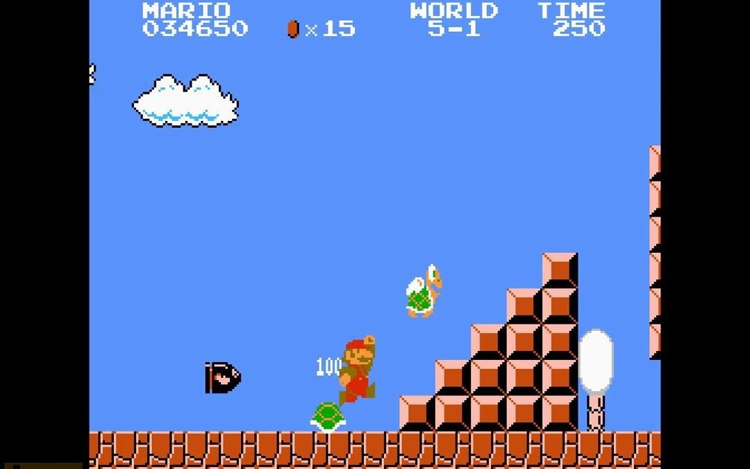超级马里奥一代不按左tas in 10:47.93