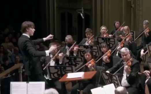 [图]马勒《升c小调第五交响曲》第四乐章“柔板”，克利夫兰管弦乐团The Cleveland Orchestra， 克劳斯·麦凯拉Klaus Mäkelä 指挥