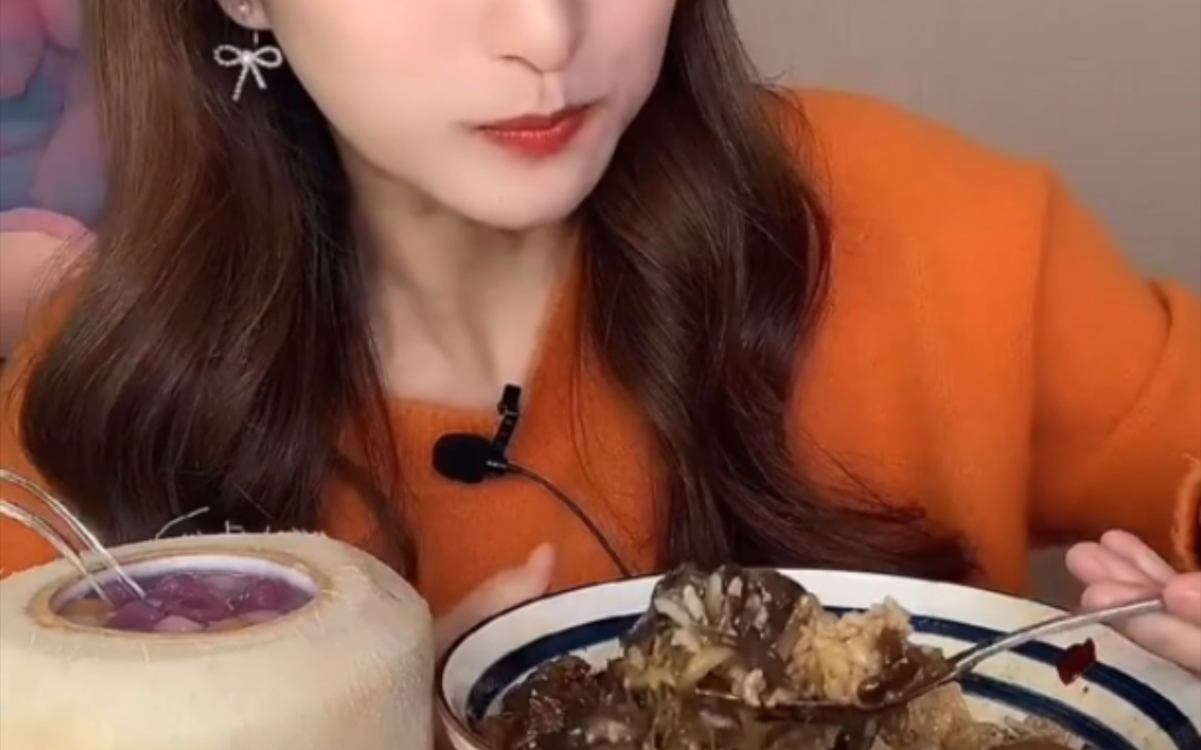 【晴子】流汁宽粉+茄子拌饭!哔哩哔哩bilibili