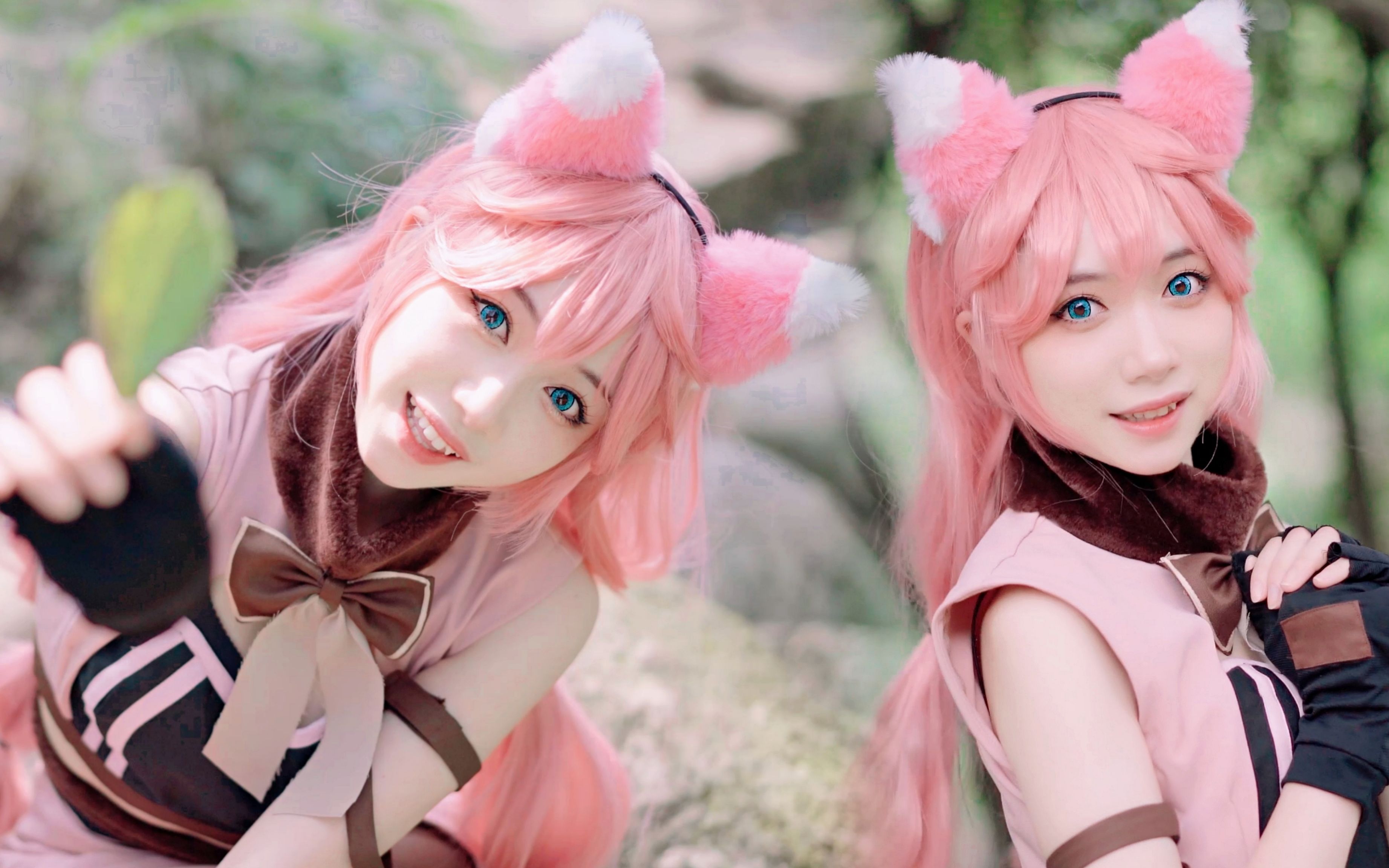 真人版喵娘朵瑞~没人能拒绝俏皮喵娘4k