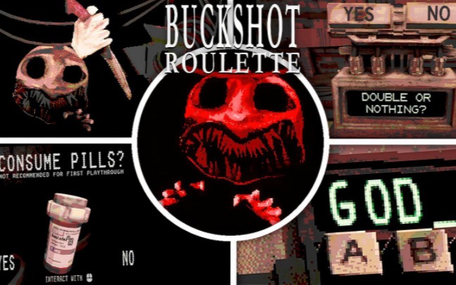 【Buckshot Roulette】1.1版本 新游戏模式 官方更新 无尽模式 完整游戏哔哩哔哩bilibili剧情