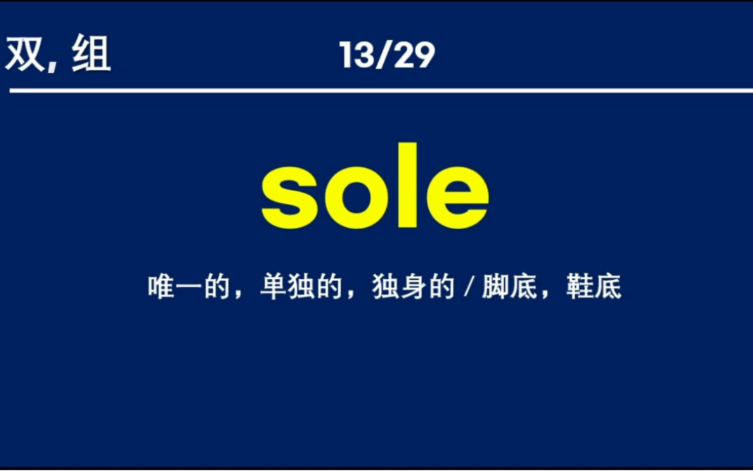 英语近义词、关联词汇学习——11. 双、共同哔哩哔哩bilibili