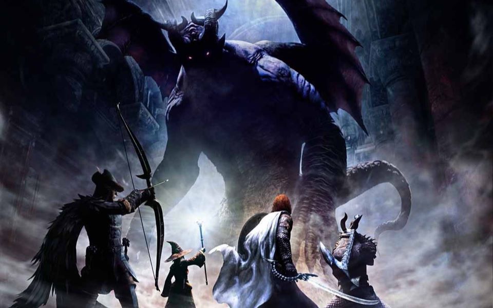 龙之信条:黑暗觉醒——双剑盾战士双剑合璧从遗忘大厅一直打到呆萌