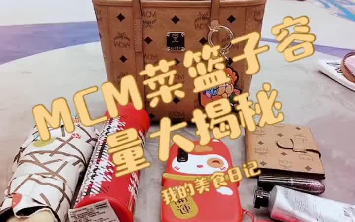 MCM菜篮子容量惊人哔哩哔哩bilibili