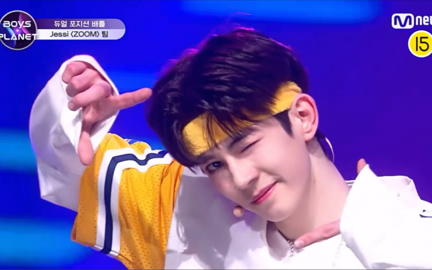 奥利在二公《zoom》音色突出表现亮眼[boys planet]