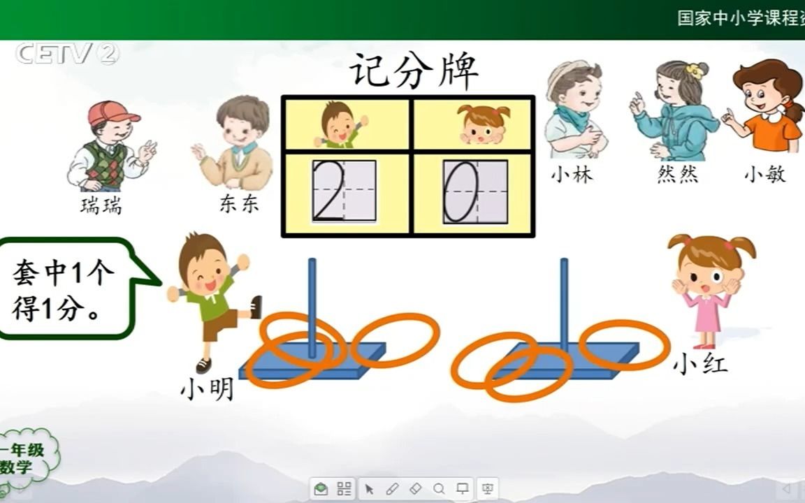 [图]小学数学一年级上册13《0的认识》