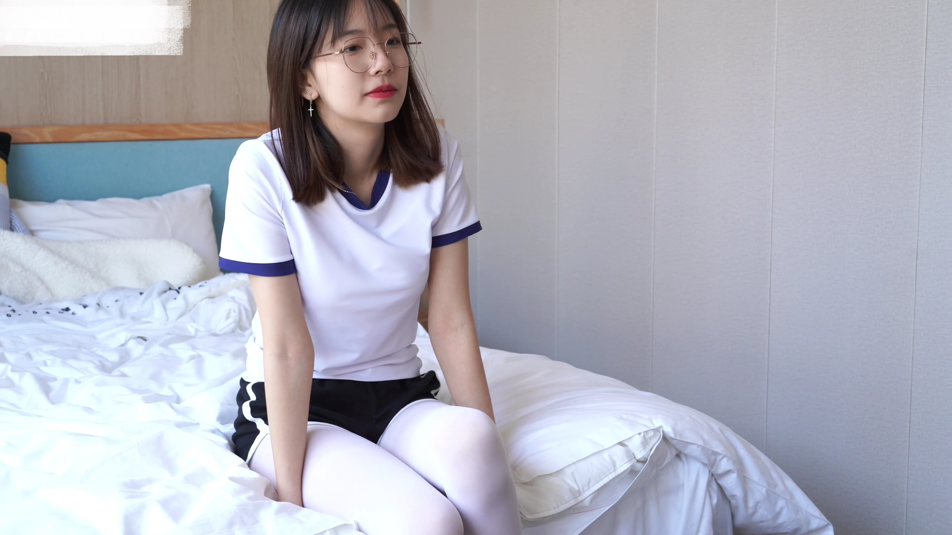 白丝模特拍摄花絮