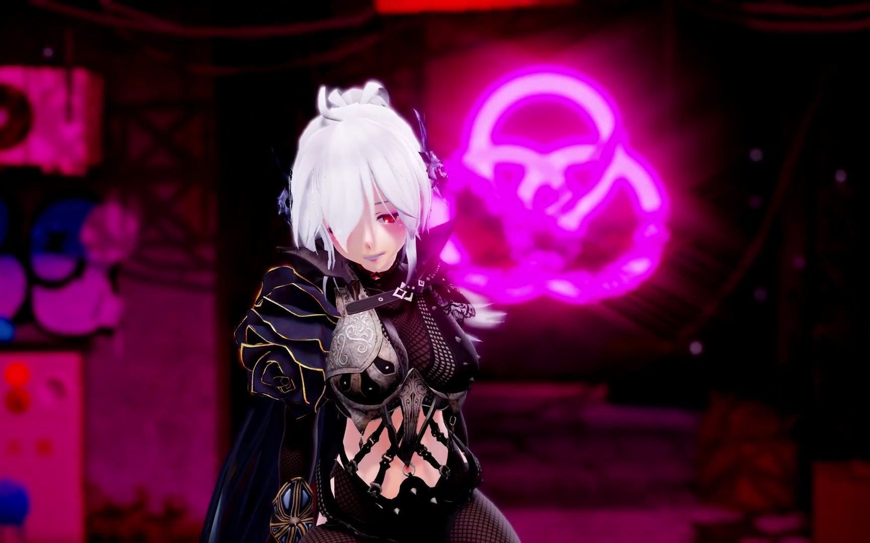 [图][MMD]-TDA Haku DarkKnight-THE BADDEST [24Fps]