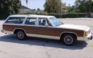 Download Video: 80年代经典旅行车- 1989 福特(Ford)LTD Woody Wagon