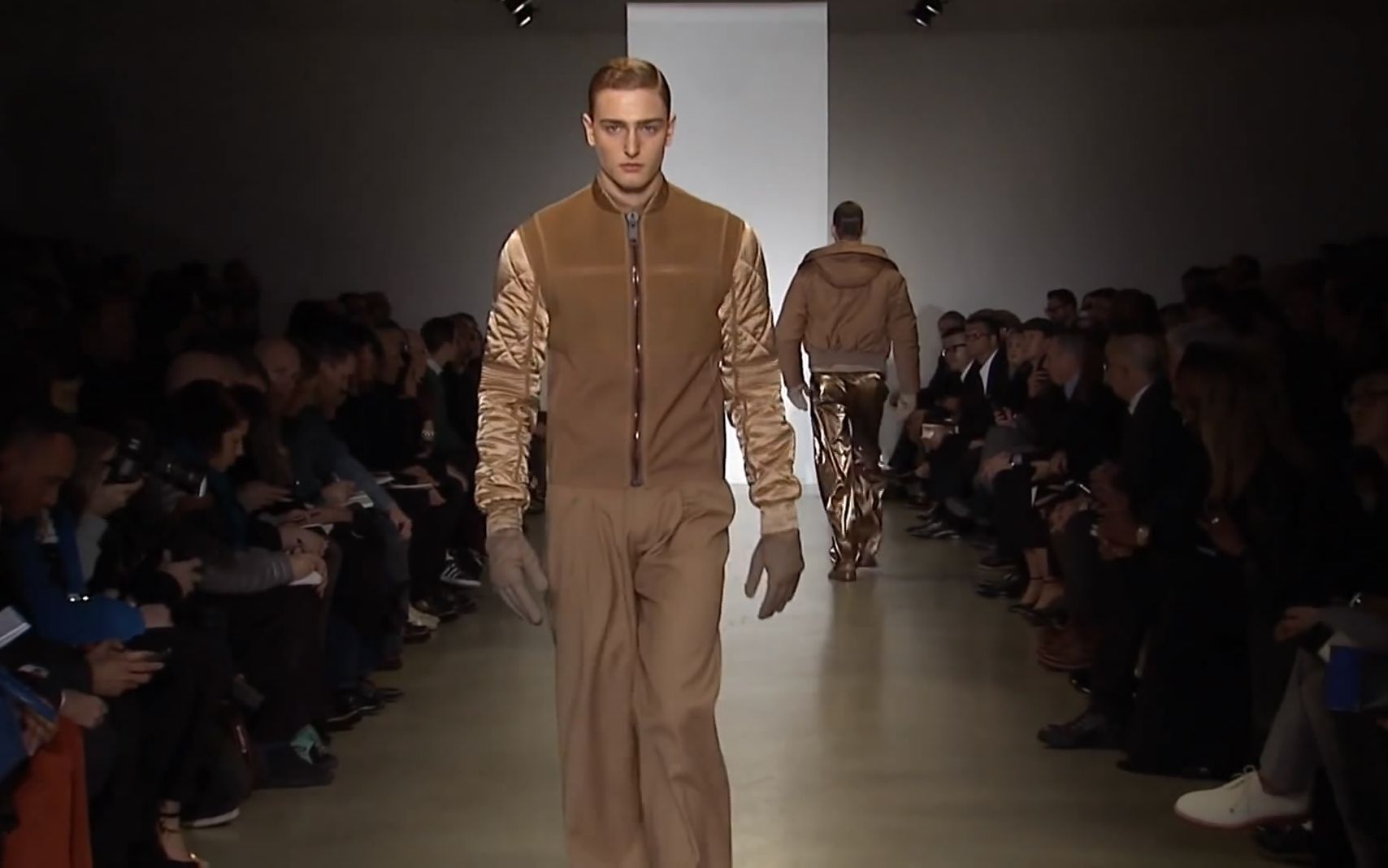 卡尔文克雷恩2014年秋冬季男士时装秀calvinkleincollectionmensfall