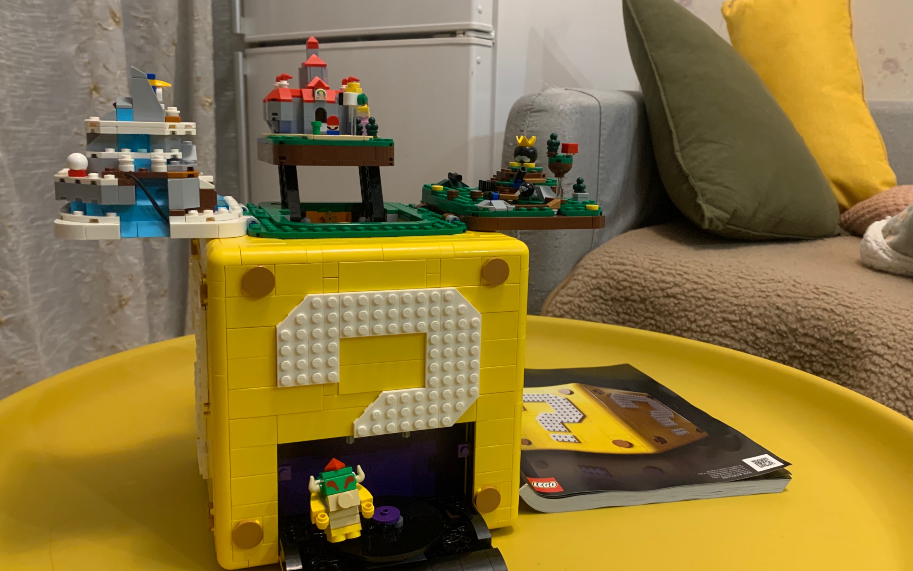 lego马力欧问号盒子大功告成(71395)