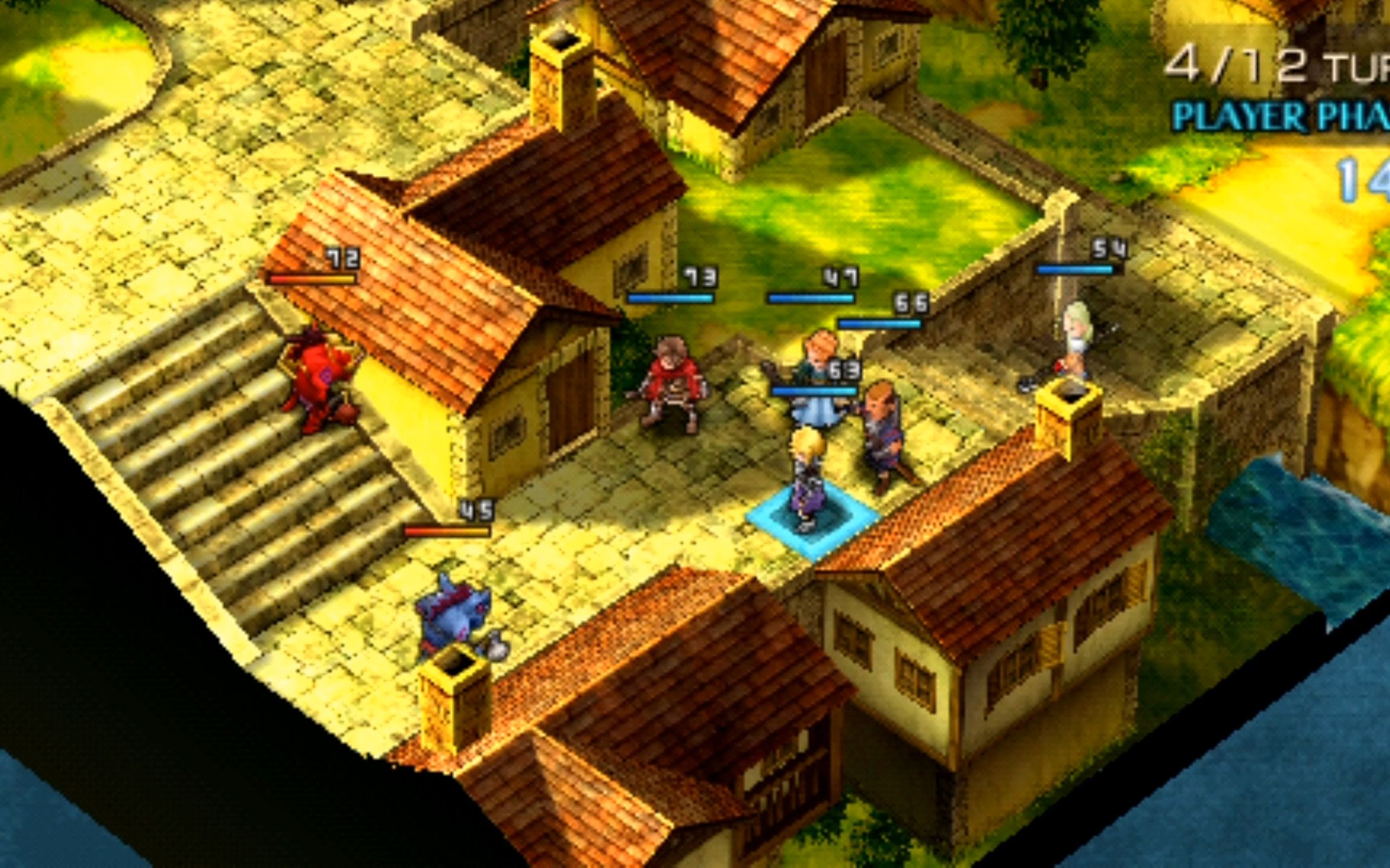 psp经典游戏,英法百年战争人物贞德为背景的日式战棋游戏,制作精良