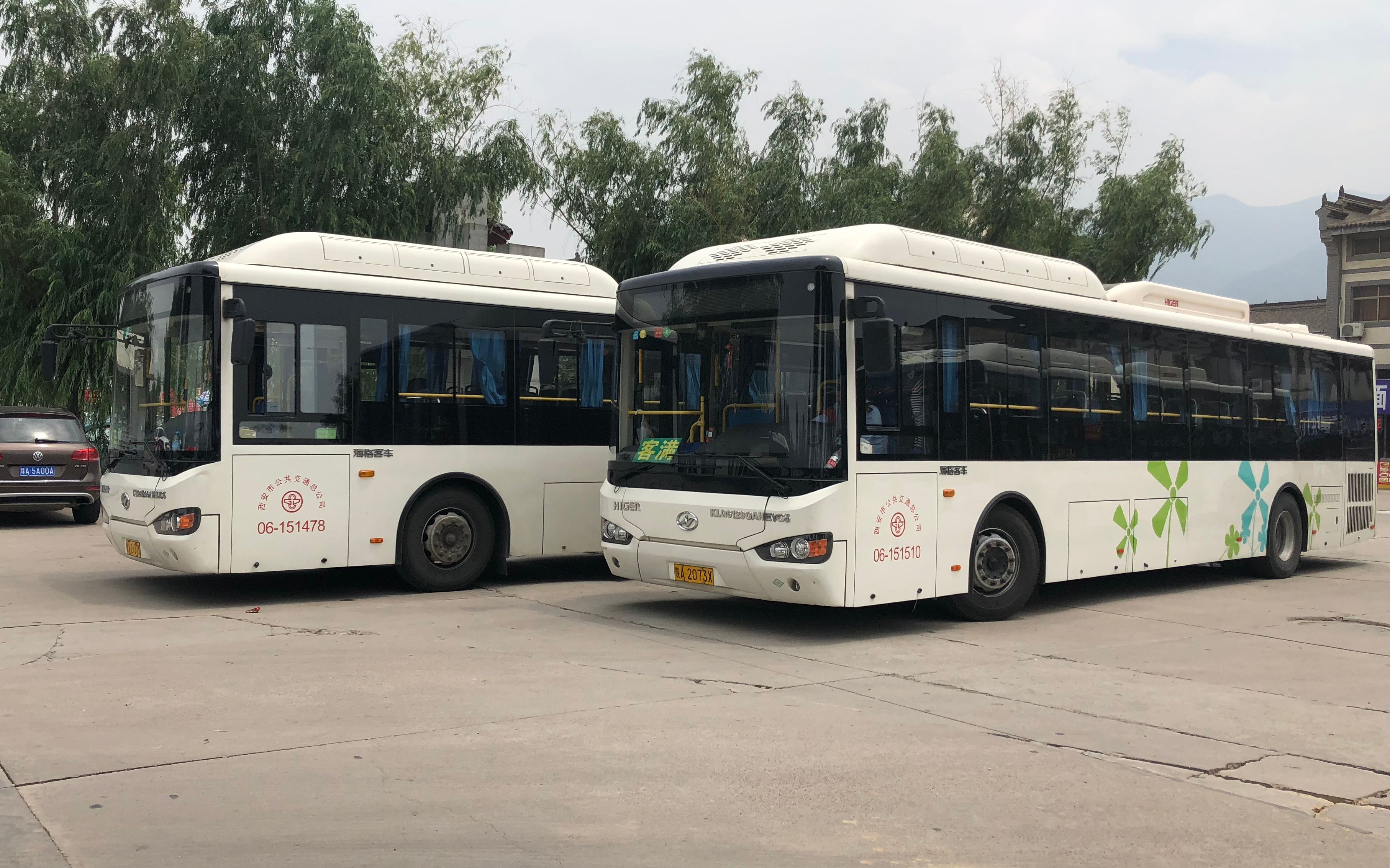 陕西省旅游公交专线 游5(306)路兵马俑→火车站第一视角pov(人声修复)