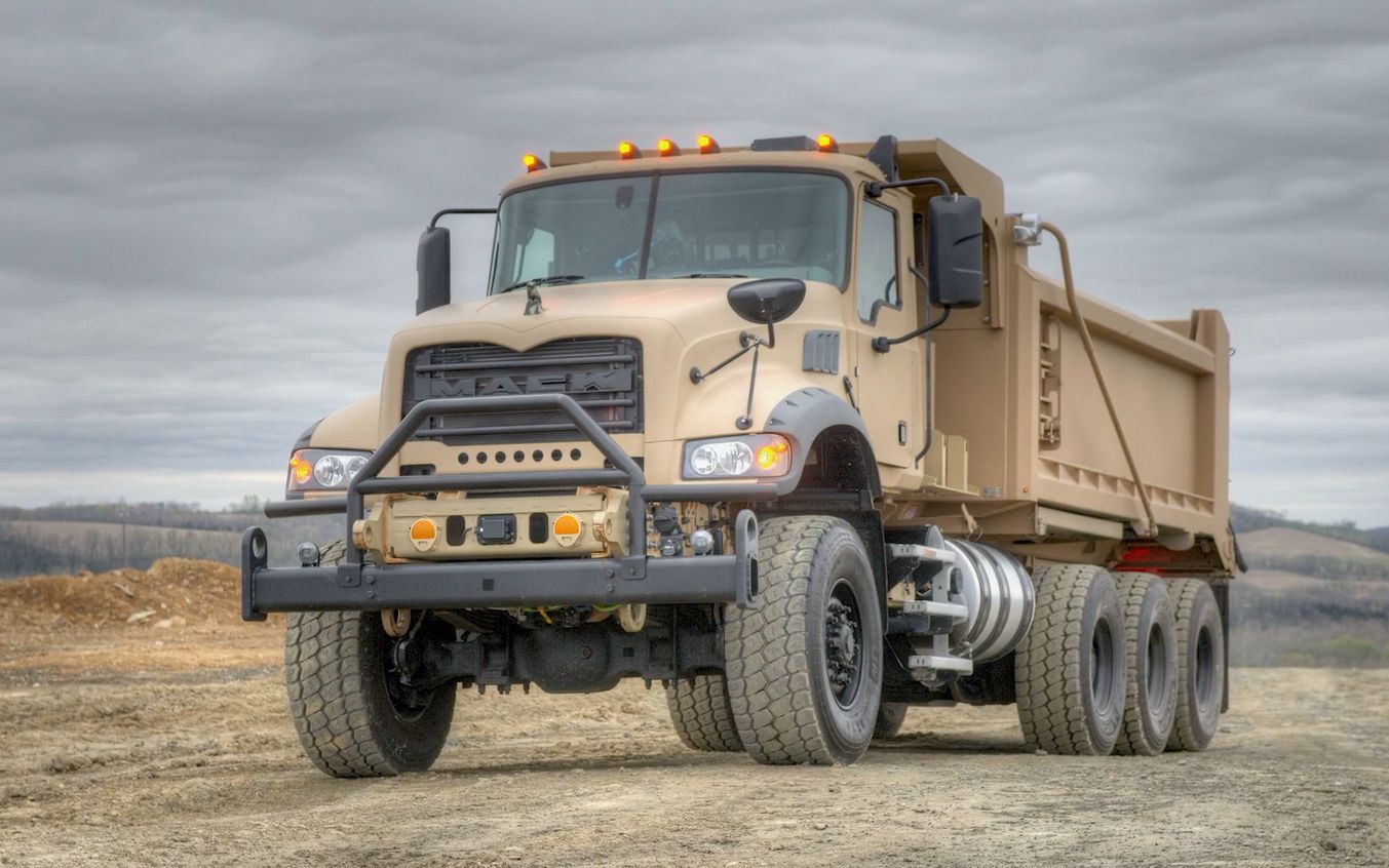 mack -m917a3重型自卸车 军用车辆
