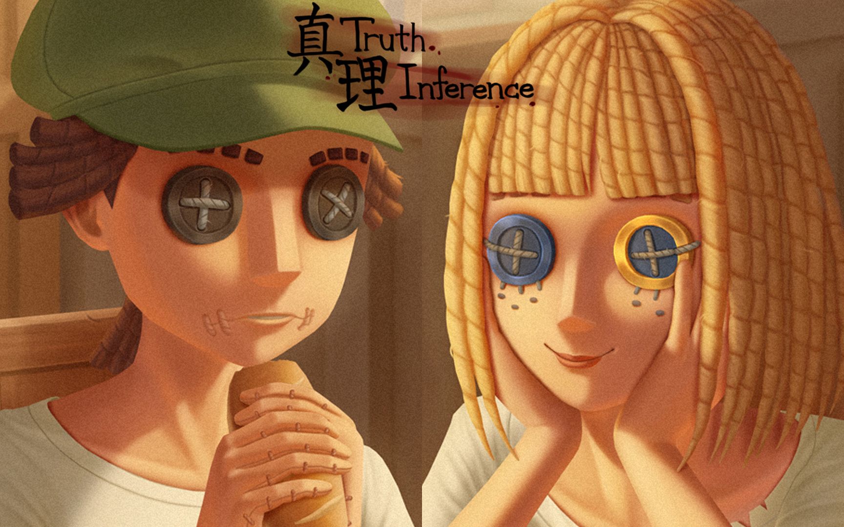 【真理/佣园】早安【速涂过程】(推理先生和真相小姐