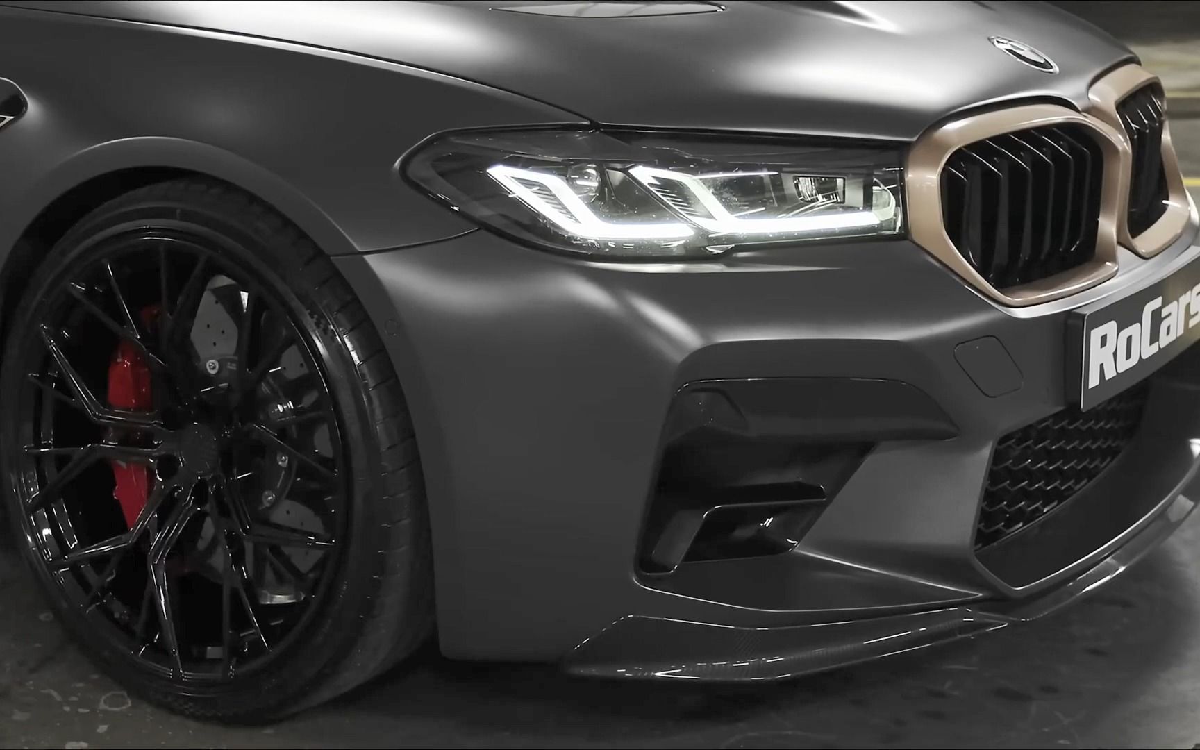 2022 bmw m5cs trance edit 4k
