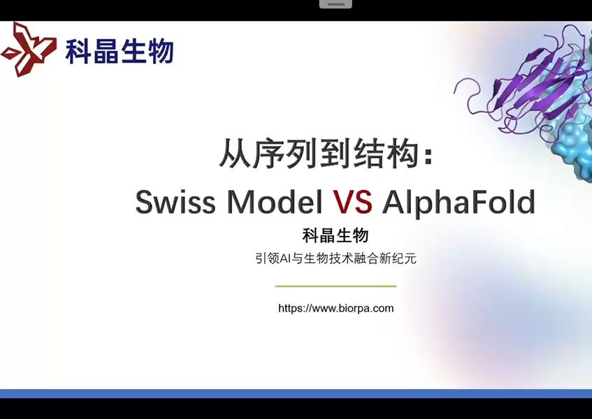 Swiss Modle和AlphaFold构建蛋白质三维模型的区别?哔哩哔哩bilibili