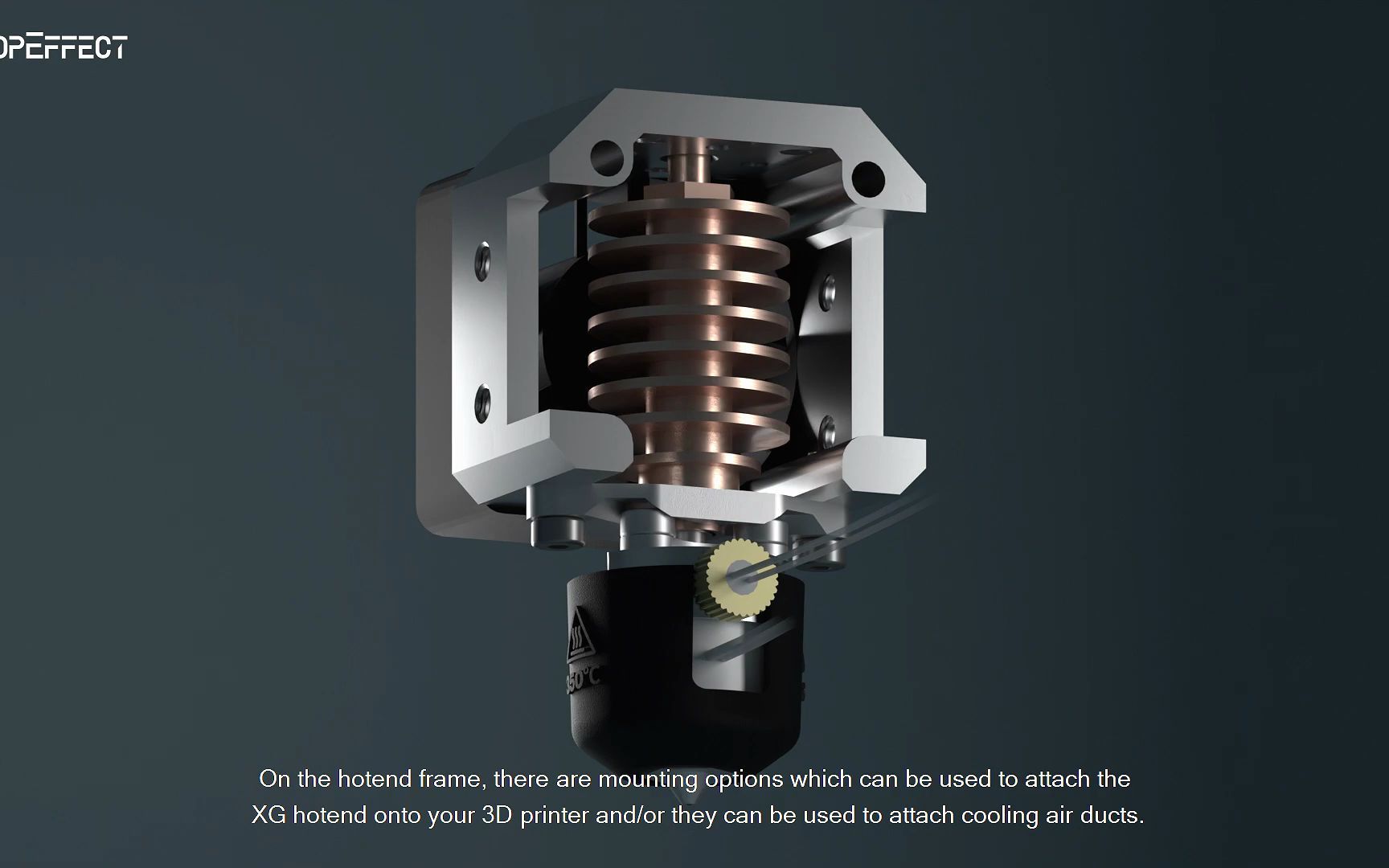 XG Hotend 3D打印热端介绍 陶瓷管环形加热器哔哩哔哩bilibili