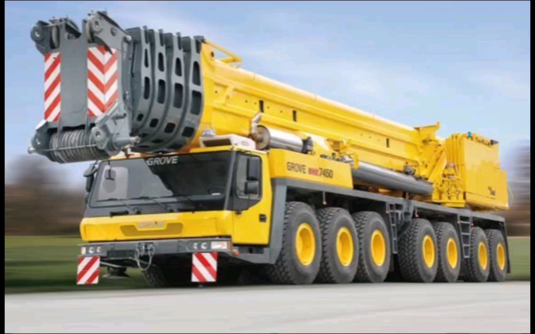 格鲁夫7轴500吨——grove gmk 7550/7450