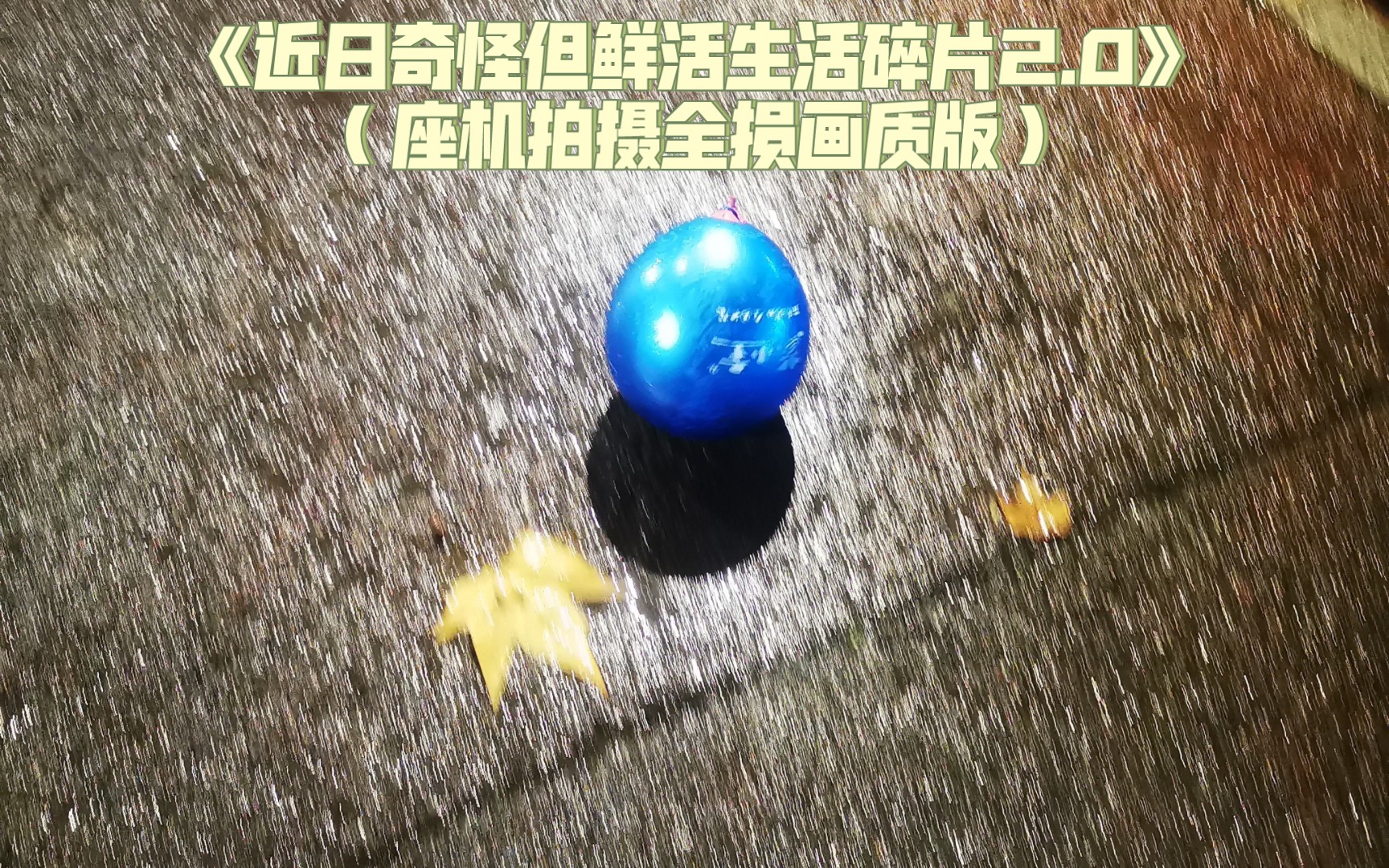 《近日奇怪但鲜活生活碎片2.0》(座机拍摄全损画质版)哔哩哔哩bilibili