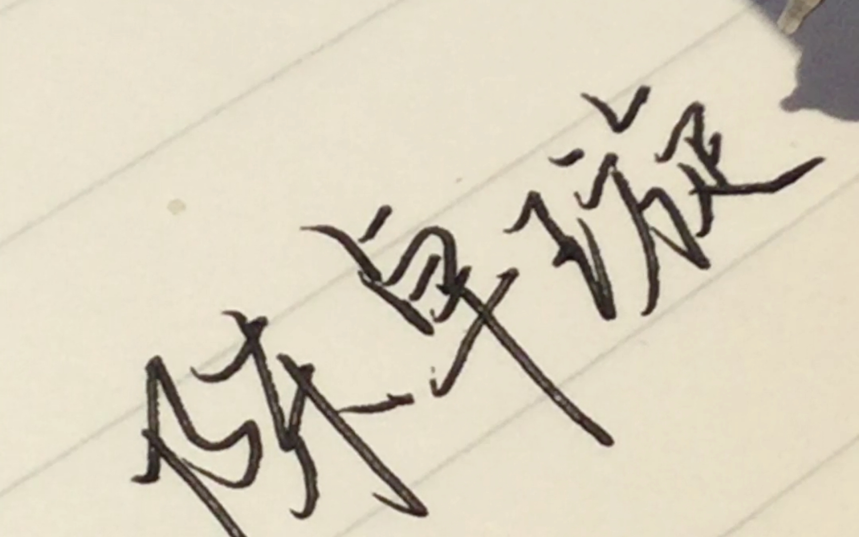 歌手陈卓璇未来可期|手写笔触音