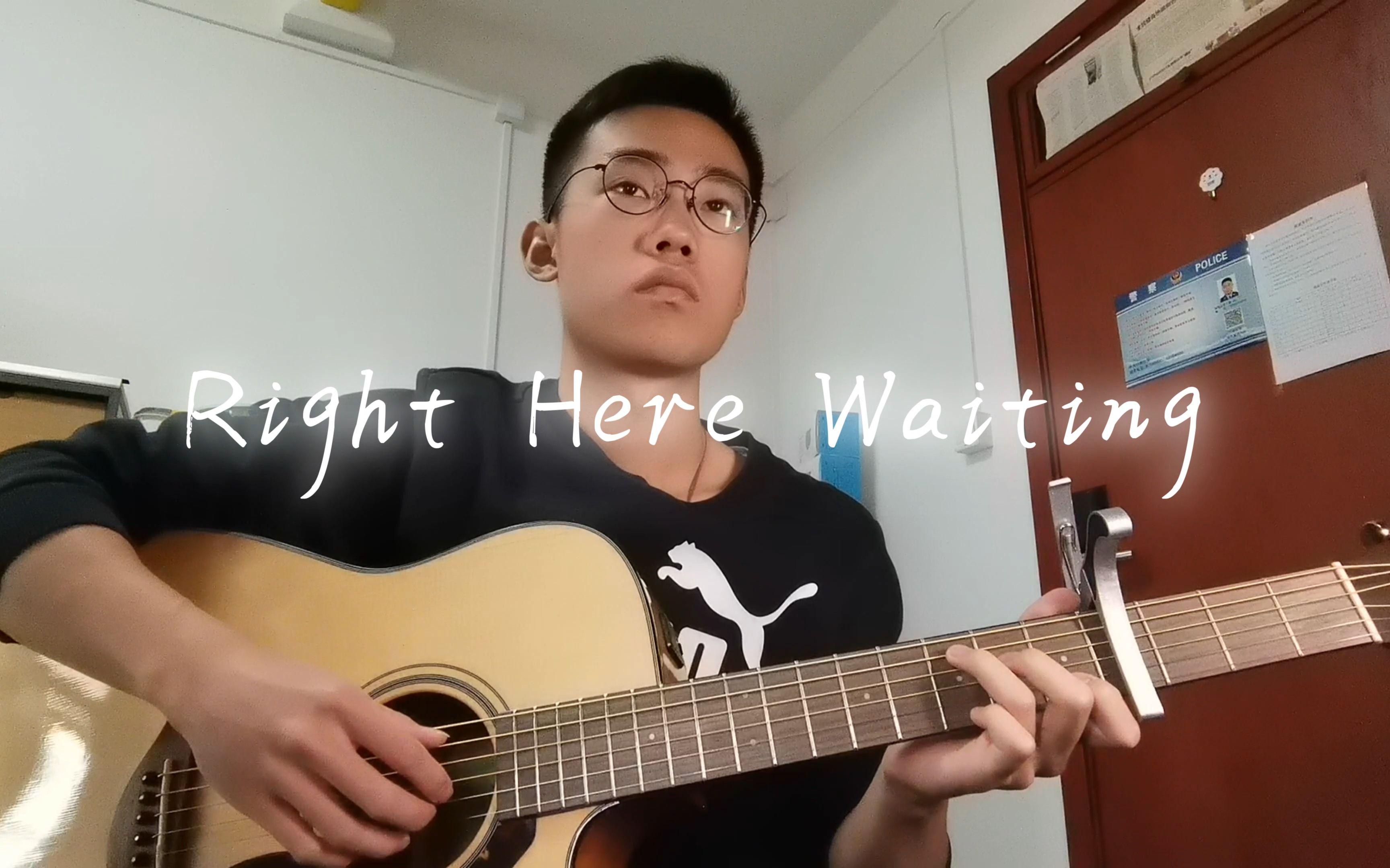 [图]【翻唱】Right Here Waiting