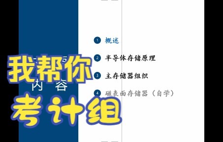 计算机组成原理之存储子系统的概述以及各类存储器的详述哔哩哔哩bilibili