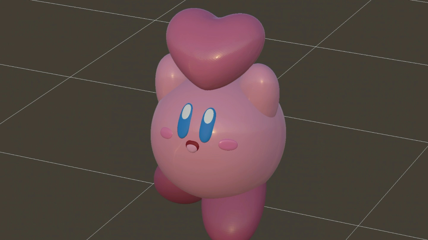 nomad【3d建模】星之卡比展示