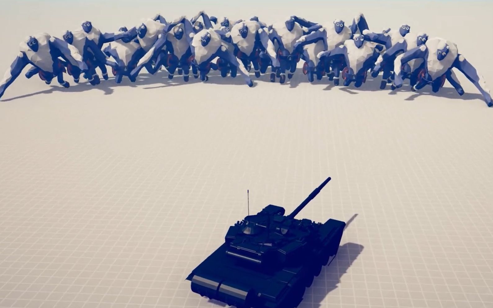 【全面战争模拟器】t-95坦克mod vs 所有派系兵种