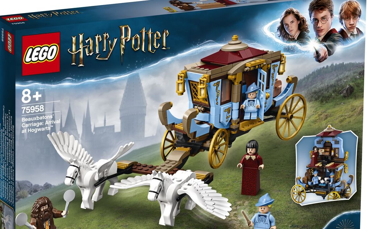 乐高哈利波特系列75958布斯巴顿魔法学院的马车抵达霍格沃兹