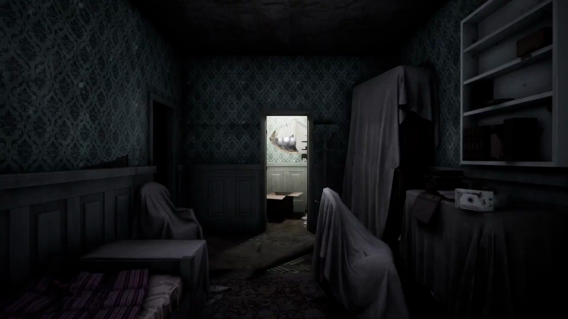 阴森恐怖豪宅游戏环境ue4游戏素材资源 rrcg