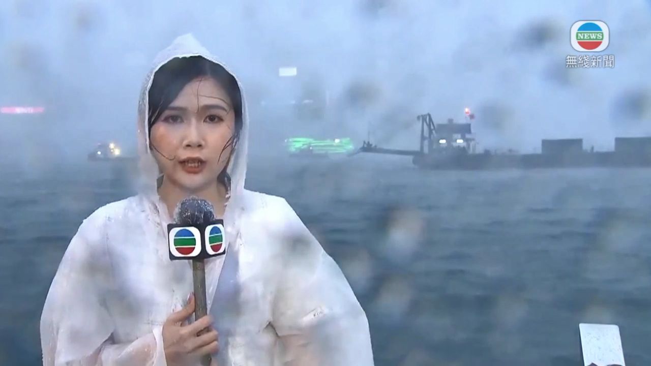 香港一天内发出三次黄色暴雨警告【TVB News搬运】哔哩哔哩bilibili