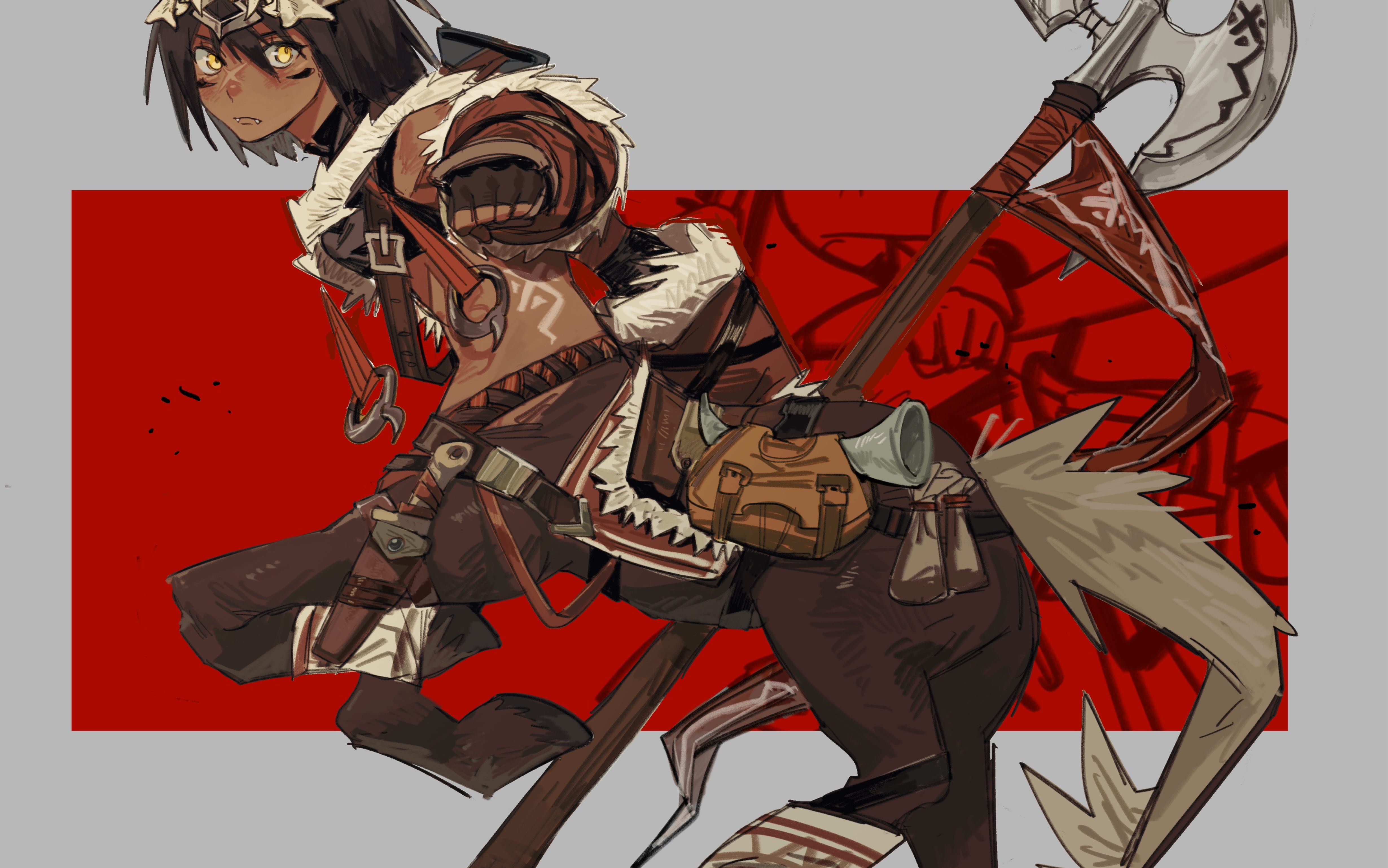 【画画录屏】马马人oc!