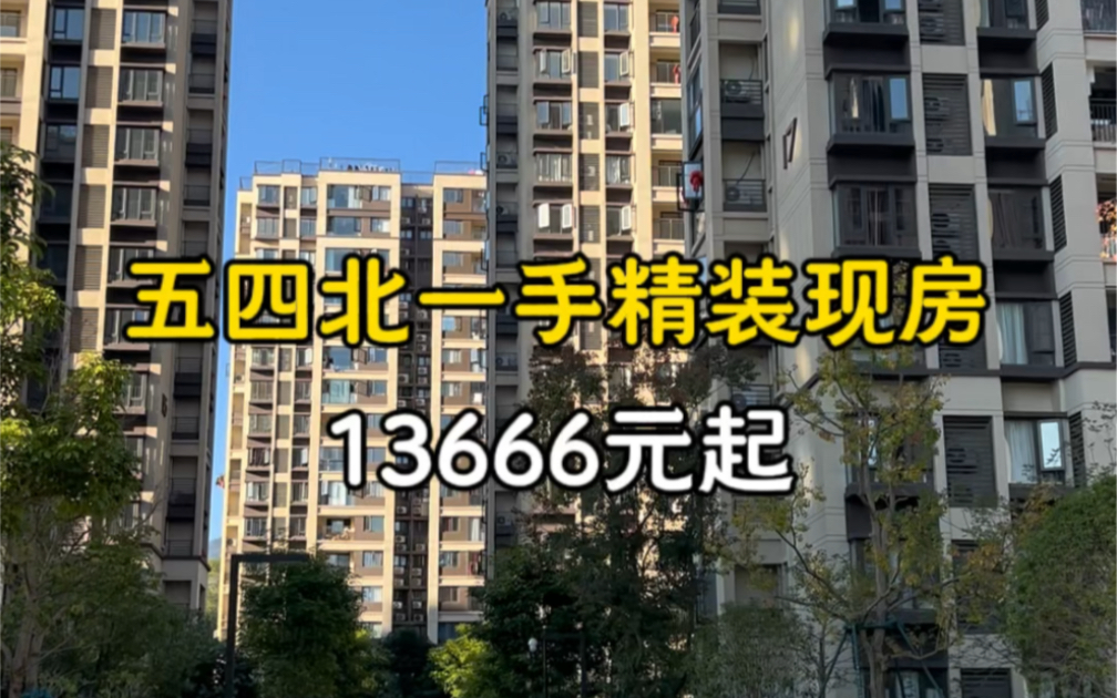 单价13666元拿下五四北精装修一手现房首付28万,月供3600,即可拿下79平三房两厅两卫的精装现房 #刚需买房 #五四北泰禾广场 #熙悦府哔哩哔哩bilibili