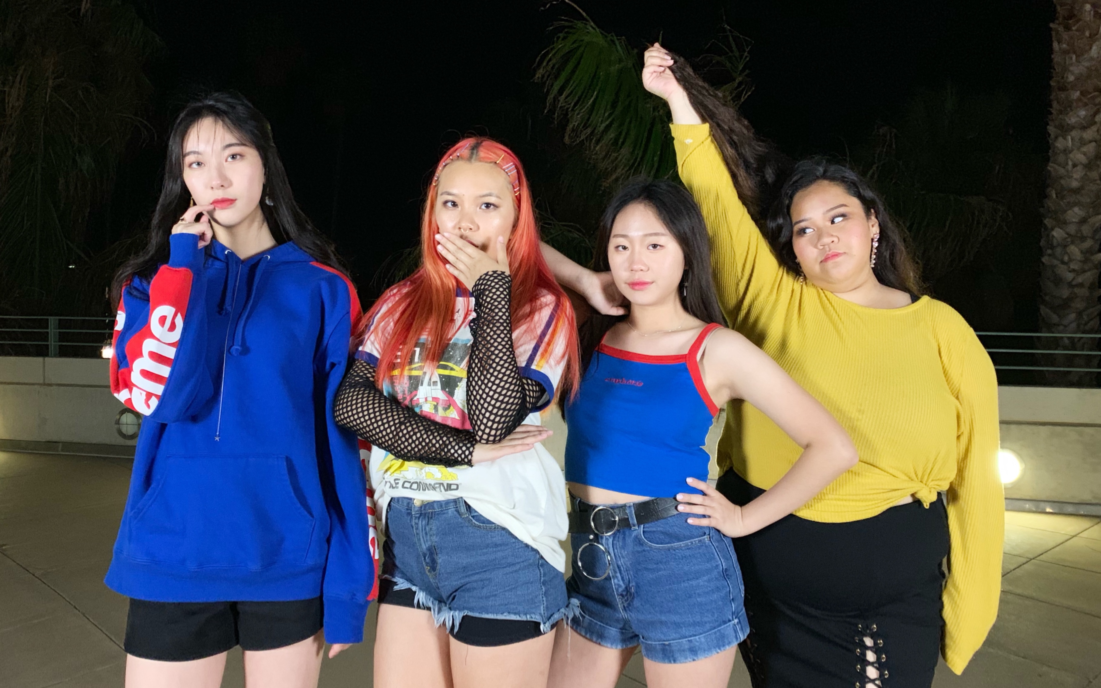 【妈妈木mamamoo】四人四色gogobabe翻跳_哔哩哔哩_bilibili