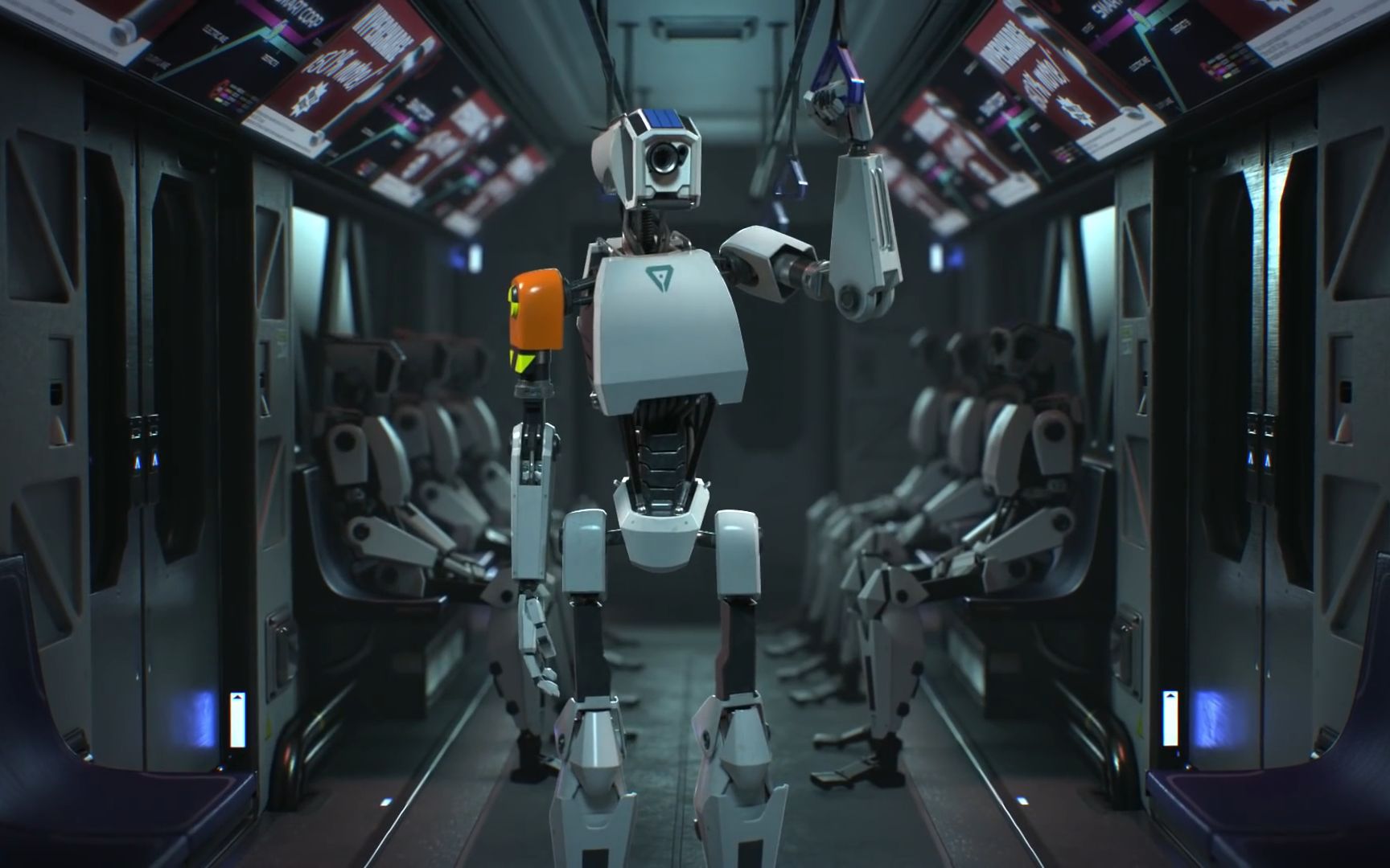 科幻短片灵魂流水线的打工机器人影射打工人耐人寻味哦